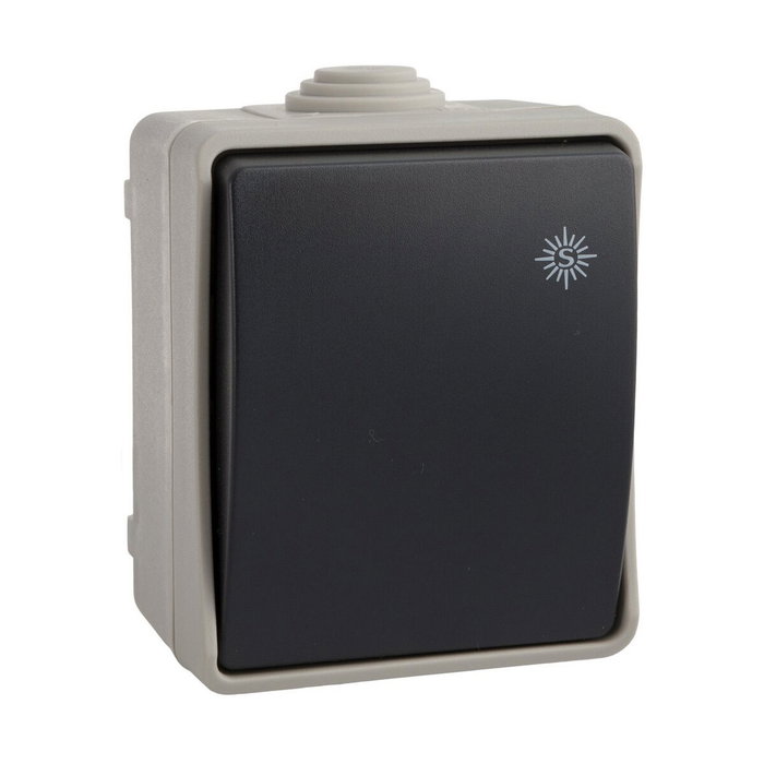 Solera Conmutador/interruptor estanco 10 AX 250 V~ IP54 Solera Conmutador/interruptor estanco 10 AX 250 V~ IP54