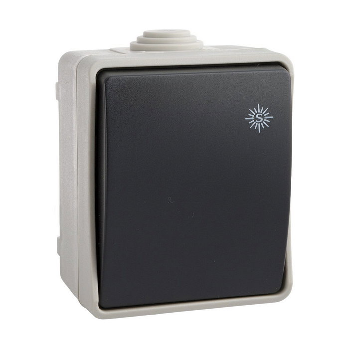 Solera Pulsador estanco IP54 10A 250V~ Solera Pulsador estanco IP54 10A 250V~