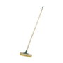 Ipae Progarden Cepillo clásico con palo de madera, 24 x 126 cm