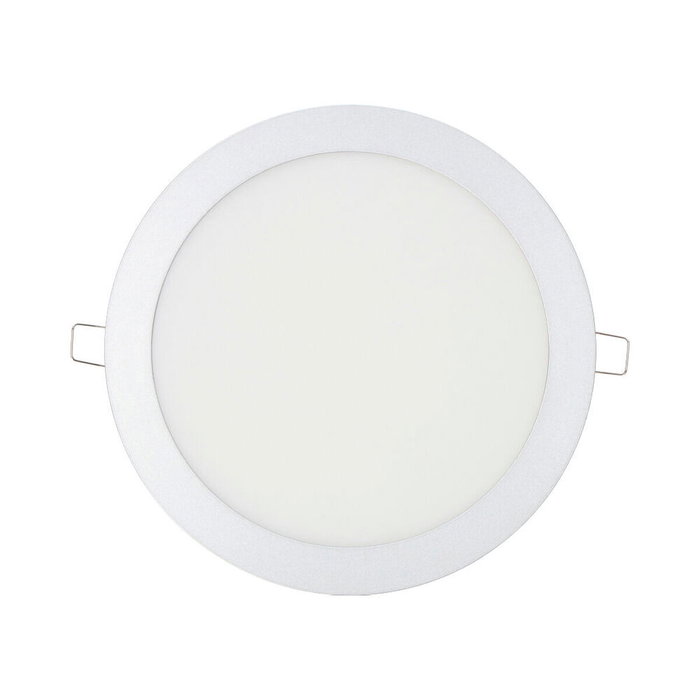 Edm Downlight LED empotrable redondo 20 W luz fría cromado