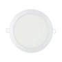 Edm Downlight LED empotrable redondo 20 W luz fría cromado