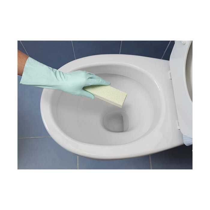 Clean Mat Bloque de limpieza WC con solapa individual Verde