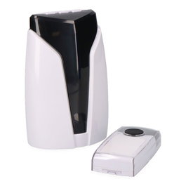 Edm Timbre Musical Volga Sin Cables, 85db, 120m Alcance, 16 Melodías Seleccionables, Blanco