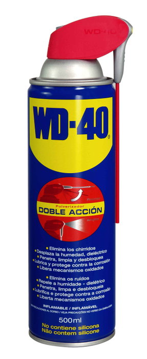 WD-40 Lubricante Multiusos Doble Acción 500 ml WD-40 Lubricante Multiusos Doble Acción 500 ml