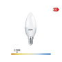 Edm Bombilla vela LED E14 5W 400 lm 3200K Luz Cálida Ø3,5 x 10 cm
