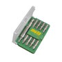 Mota Herramientas B10 Juego de 9 Puntas de 1/4" con Adaptador Magnético - Incluye PH, PZ, T (T10-T30) - 25mm