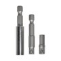 Mota Herramientas Adaptadores hexagonales punta bola 50 mm 1/4 pulg, 10 uds