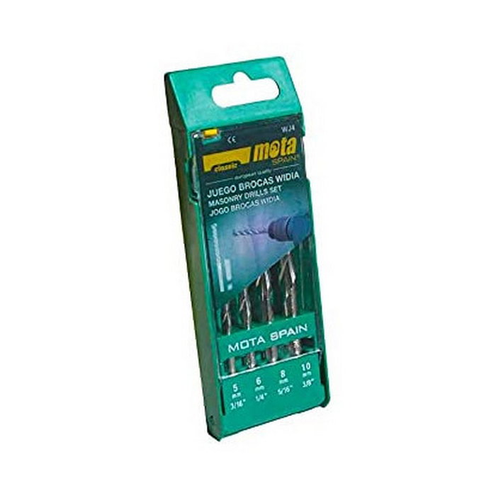 Mota Herramientas Juego de 4 Brocas Widia Standard ø5-ø10 mm Mota Herramientas Juego de 4 Brocas Widia Standard ø5-ø10 mm