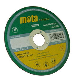 Mota Herramientas Disco corte D1116 para acero inoxidable 115 x 1,6 x 22,23 mm