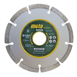 Mota Herramientas Disco Diamantado Segmentado Laser SS230 Ø230 mm Corte Seco para Granito Ladrillo Mosaico Baldosas