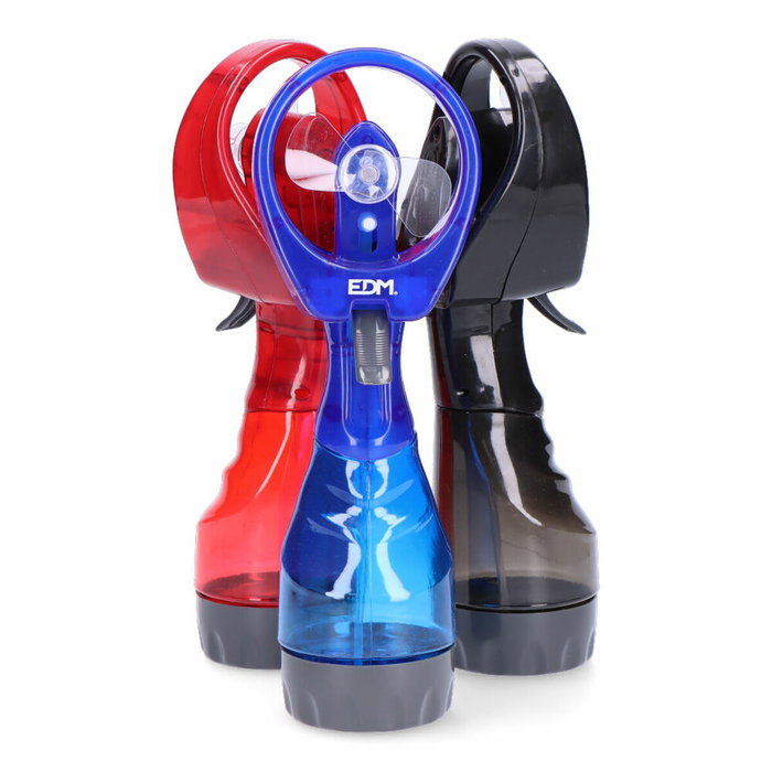 Edm Ventilador pulverizador de agua, colores surtidos Edm Ventilador pulverizador de agua, colores surtidos