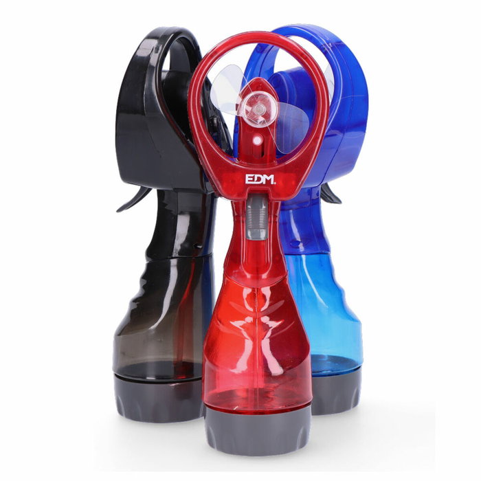 Edm Ventilador pulverizador de agua, colores surtidos Edm Ventilador pulverizador de agua, colores surtidos