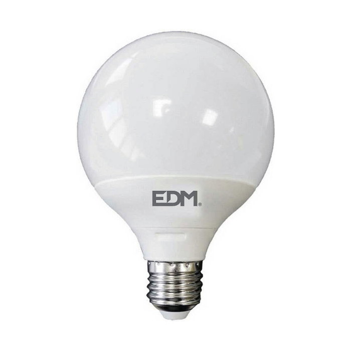 Edm Bombilla globo LED E27 15W 1521 lm 6400K luz fría Edm Bombilla globo LED E27 15W 1521 lm 6400K luz fría