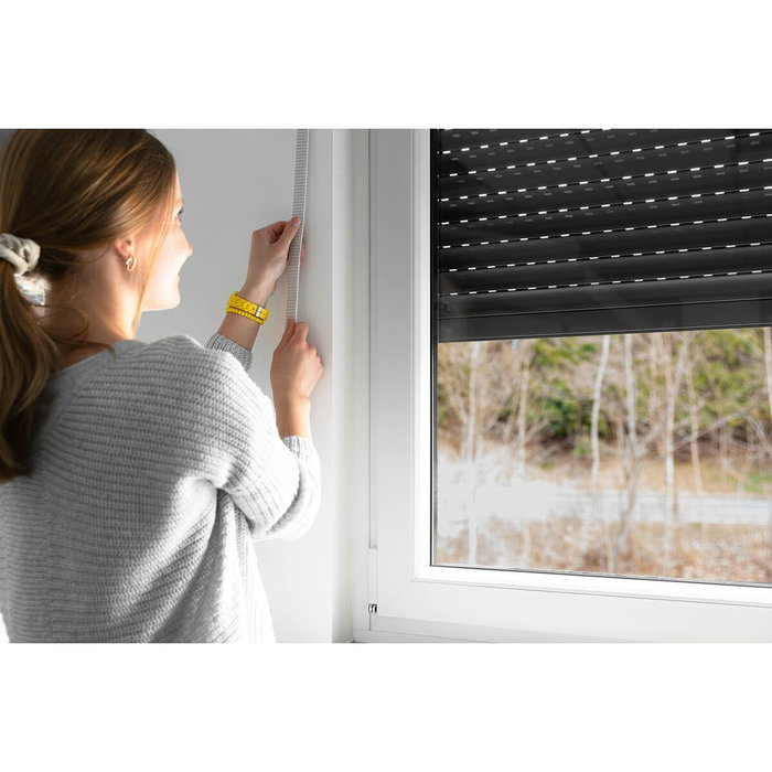 Schellenberg Cinta de persiana gris 14 mm x 6 m
