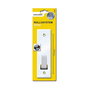 Schellenberg Embellecedor para recogedor 17cm Blanco Aluminio Placa recogedor