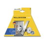 Schellenberg Recogedor Empotrable Persiana 50 x 244 x 140 mm (Distancia Taladro 215 mm) Cromado Aluminio