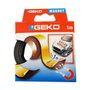 Geko Cinta adhesiva magnética 19 mm x 1 m Negro