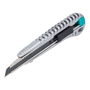 Wolfcraft Cúter de Cuchillas 9 mm Profi-Sharp para Cortar Cartón, Plástico y Papel - Referencia 4305000
