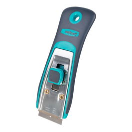 Wolfcraft Rascador Profesional de Metal Bicomponente con Hoja 38 mm, Cambio sin Herramientas, Ref. 4100000