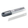 Wolfcraft 4181000 - Set de 5 Cuchillas Separables para Cúter, 18 mm de Altura, 8 Segmentos, Grosor 0.5 mm