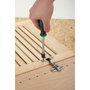 Wolfcraft Atornillador manual con portapuntas largo de 197 mm