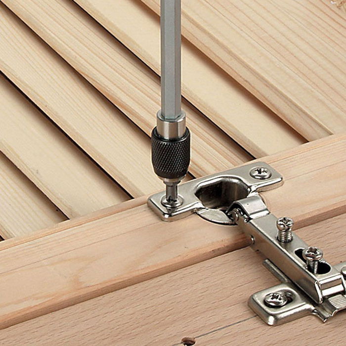 Wolfcraft 1333000 - Juego de 3 Puntas Pozidriv PZ1 x 25 mm, Acero S2, Vástago Hexagonal 1/4" para Atornillador