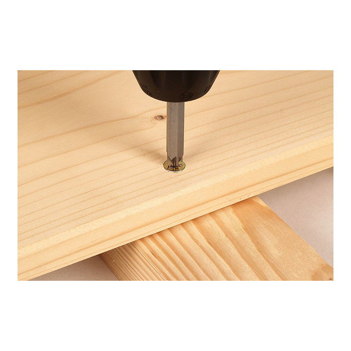 Wolfcraft Juego 2 Puntas Dobles PZ/Ranura Solid 60mm - PZ1, PZ2, 0.6x4.5mm, 0.8x5.5mm para Pozidriv®, Vástago 1/4, Acero S2 - Ref. 2408000