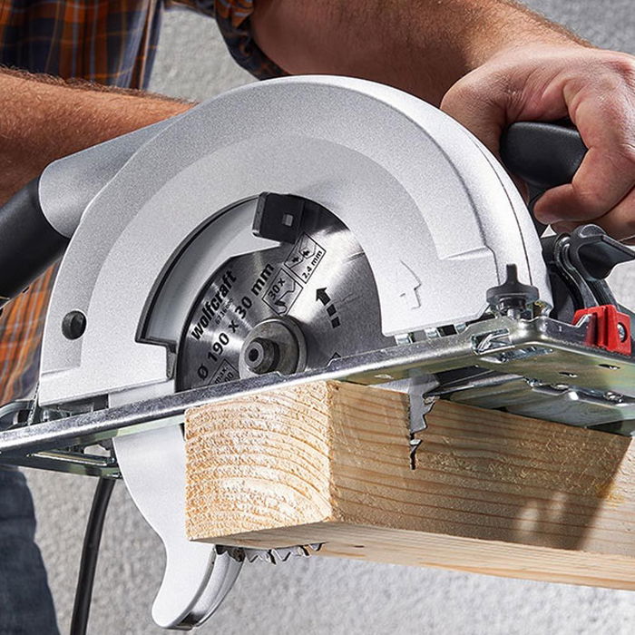 Wolfcraft Disco Sierra Circular 6737000 - Ø210 mm, 30 Dientes, 2.4 mm Ancho, Para Madera y Tableros, Máx. 5500 rpm