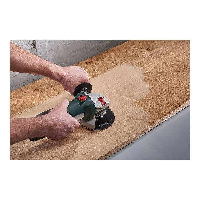 Wolfcraft Discos adhesivos de lijar corindón, Ø115 mm, grano 80, 5 uds - Ref. 2283100