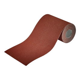 Wolfcraft Rollo de Papel Abrasivo 5 m x 115 mm, Grano 80, Ref. 1772000, para Madera y Metal