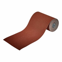 Wolfcraft Rollo de papel abrasivo grano 120, 5 m x 115 mm