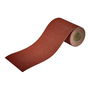 Wolfcraft Rollo de Papel Abrasivo Adhesivo 4 m x 115 mm, Grano 80 para Madera/Metal, Ref. 1740000
