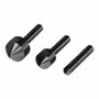 Wolfcraft Juego de 3 Avellanadores ws ø6,00 / ø12,00 / ø16,00 mm
