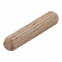 Wolfcraft Bolsa con 200 espigas corrugadas de madera de 6x30 mm