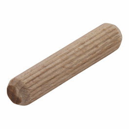 Wolfcraft Bolsa con 150 espigas corrugadas de haya de ø8x40mm
