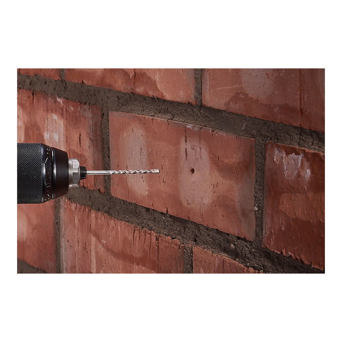 Wolfcraft 7109000 Juego de 9 Brocas para Hormigón, Diámetros 3, 4, 5, 6, 8, 10 mm Wolfcraft 7109000 Juego de 9 Brocas para Hormigón, Diámetros 3, 4, 5, 6, 8, 10 mm