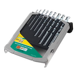 Wolfcraft Juego de 9 Brocas para Piedra Ø3,00 - Ø10,00 mm - 7111000