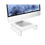 Compossar Peana Metacrilato 6mm para Monitor PC Transparente 24x20x8 cm