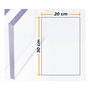 Compossar Placa Policarbonato Compacto Transparente 4mm 20x30cm Alta Resistencia