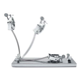 3 Claveles Jamonero Giratorio Acero Inoxidable Alta Calidad 39 x 50 x 16,5 cm