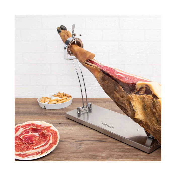 3 Claveles Jamonero con cabezal giratorio 39 x 50 x 16,5 cm