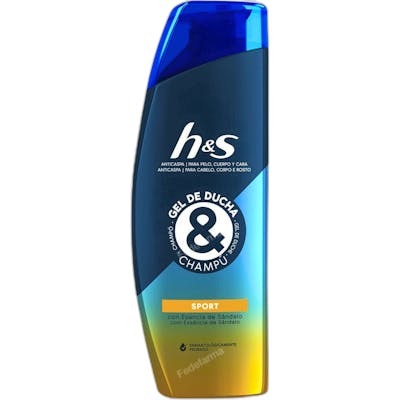 Head & Shoulders H&S Gel Ducha & Champú Sport Head & Shoulders H&S Gel Ducha & Champú Sport