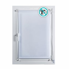 Cintacor - Stor Planet Estor enrollable Clip & fix blanco nieve 90 x 180 cm