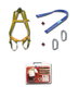 Ponsa Ecosafex 2 Kit Completo de Arnés, Cinta y 2 Mosquetones