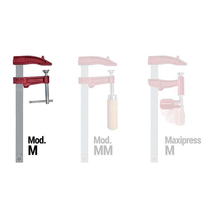 Piher Pih1020 Sargento aprieto M, alcance 7 cm, fuerza máxima 4000 N, acero calibrado