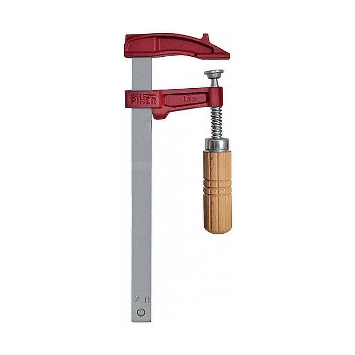 Piher Sargento de aprieto M-15 con mango de madera