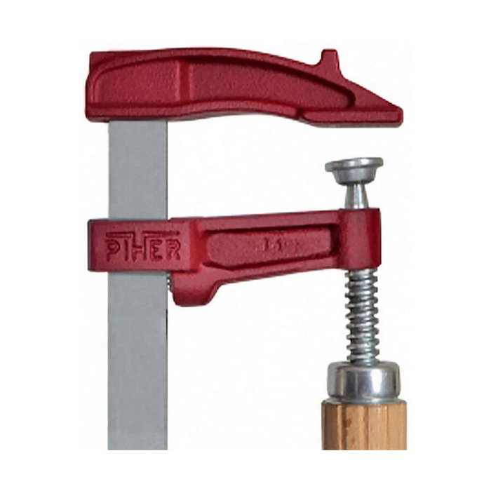 Piher Sargento de aprieto M-15 con mango de madera