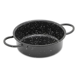 Vaello Fuente con asas esmaltada ø12 cm