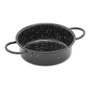 Vaello Fuente con Asas Esmaltada Ø 12 cm Apta para Fuego, Lavavajillas y Horno