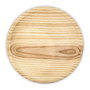 Fackelmann Profesional Plato de Madera Especial para Pulpo ø22 cm